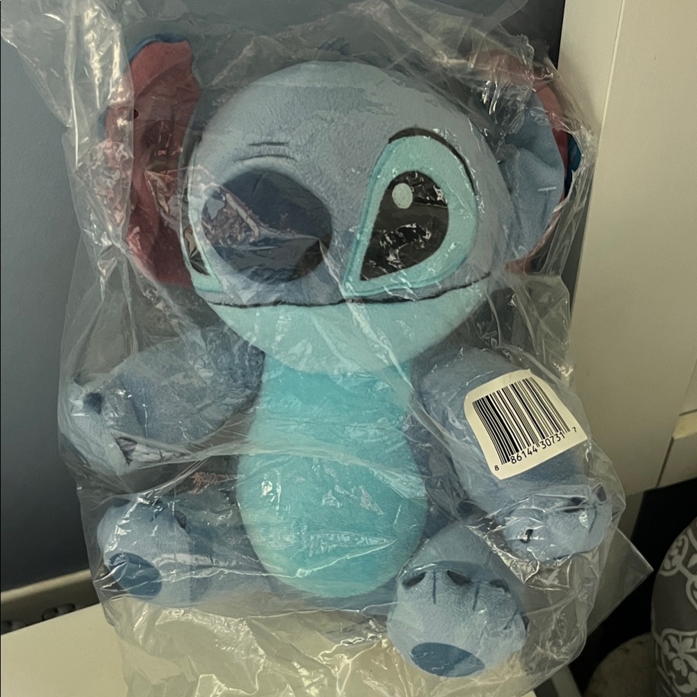 Disney Light Blue and Dark Blue Stitch Plush